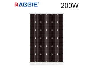 Соларен панел монокристален 200W RAGGIE 12V 1480x770x35mm.