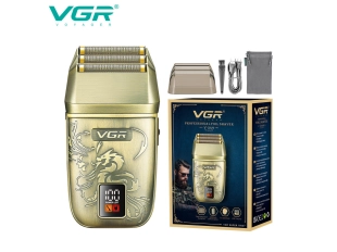 Безжична акумулаторна професионална самобръсначка VGR V-349 с LED дисплей Безжична акумулаторна професионална самобръсначка VGR V-349 с LED дисплей - подобен продукт