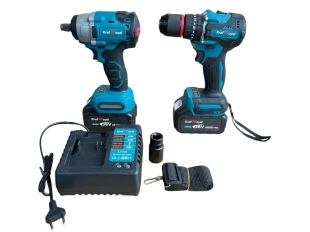 Акумулаторни безчеткови гайковерт и винтоверт 36V 8AH в куфар KRAFTROYAL