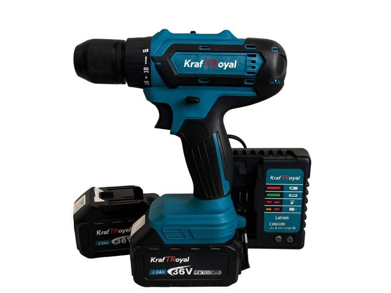 Акумулаторен ударен винтоверт KraftRoyal 36V 8.0Ah - в комплект с две батерии и зарядно Акумулаторен ударен винтоверт KraftRoyal 36V 8.0Ah - в комплект с две батерии и зарядно - KraftRoyal 3444